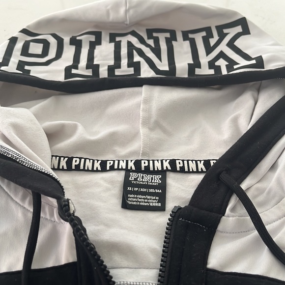 PINK Hoodie with Zipper - Picture 2 of 8
